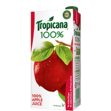 TROPICANA 100% APPLE FRUIT JUICE BEVERAGE